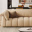 Coussin de canapé modulaire en polyester couleur thé laiteux-1215214817