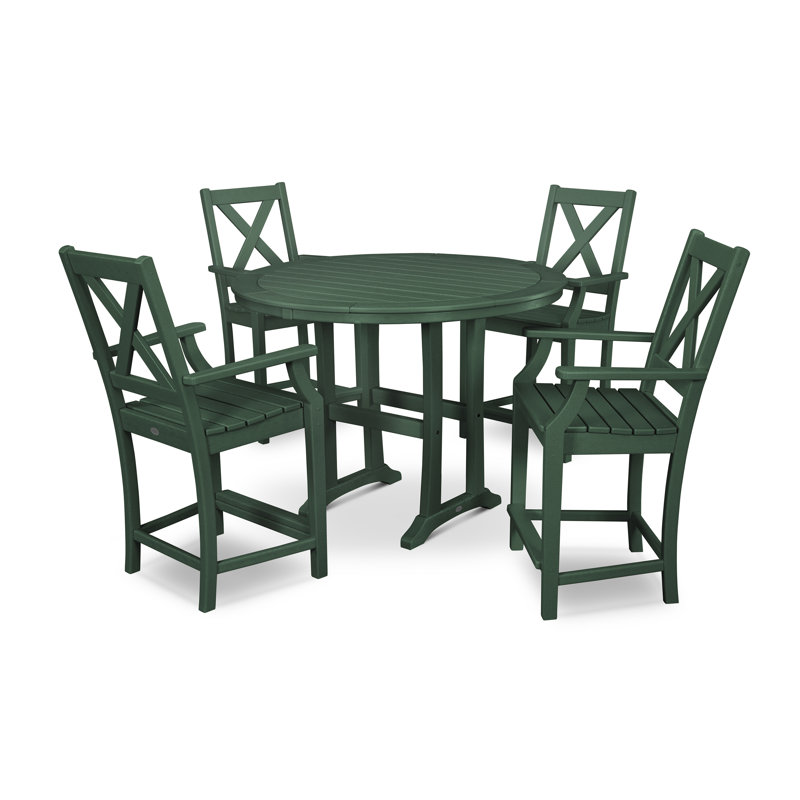 Ensemble de comptoir 5 pièces Braxton, Vert