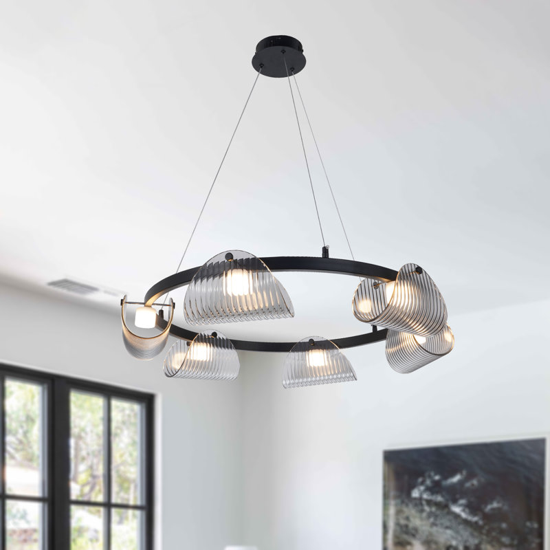 Modern Unique Chandelier With Led Light Kit