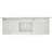 LustreLine Renata Neve 61 in. x 22 in. Engineered Stone Integrated Single Sink Vanity Top-56031153