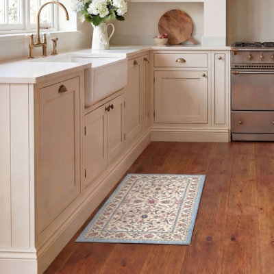 Laura Ashley Deaney Imagine Printed Chenille Washable Rugs