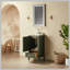 Meuble-lavabo simple autoportant de 18 po avec plateau entièrement assemblé