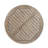 Wooden Round Patio Side Table With X-Leg Design-1450205045