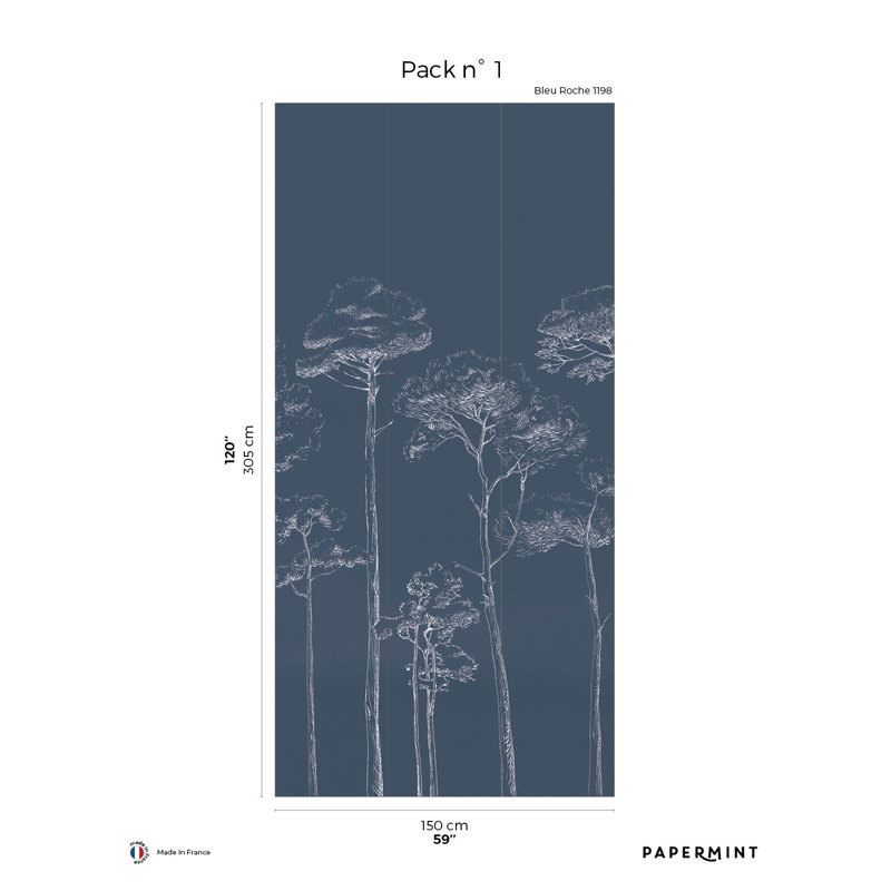 Under the Pines Pack 1 Arenzville, Paquet 1, Bleu