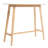  Wooden Bar Table, Sleek Modern Design, Natural Walnut Finish for Home Bar, Pub, or Compact Spaces, Natural-1413020687