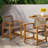 Wood and Wicker Dining Chair (Set Of 2)-838217215