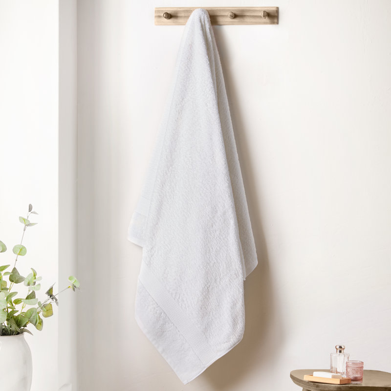 Supima Cotton 100% Cotton, Bath Towel, White
