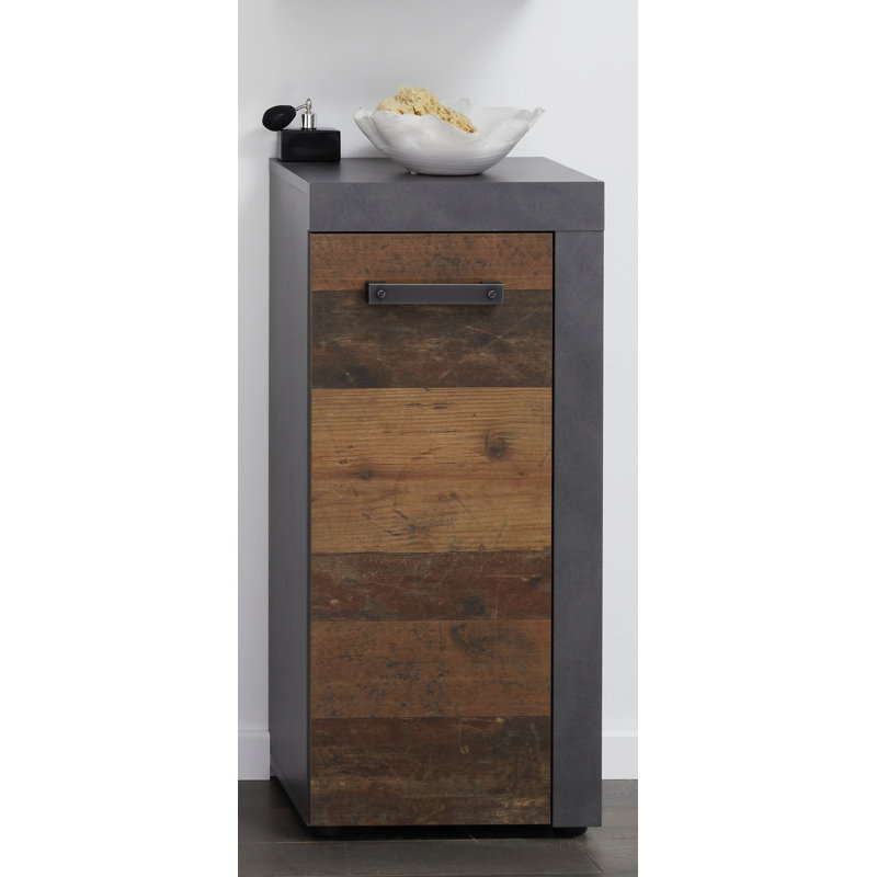 Taki Freestanding Linen Cabinet, Brown