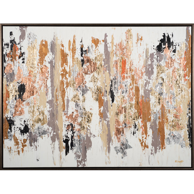 Dancing Flames Painting by H. Scott