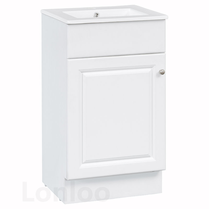 Versatile Bathroom Vanity with Premium Features for Enhanced Functionality, White