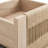 Cord Coffee Table with Storage Drawer and Open Shelf for Living Room-956279433