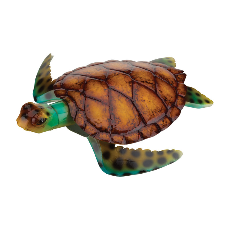 Décoration pour tortue de mer LG 22 po - brun