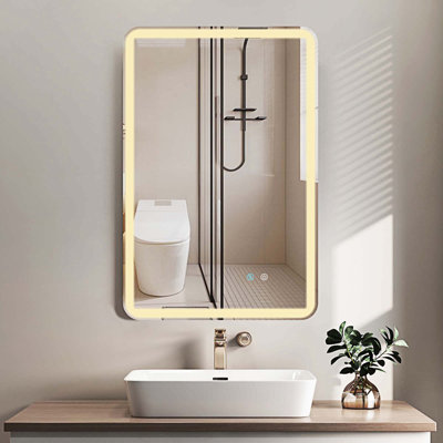 Miroir mural de salle de bain Kahle