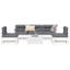 Dicha 62cm Wide Rectangle Patio Sofa-945866595-945866592
