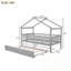 Lit simple en bois avec lit gigogne simple-1803789374
