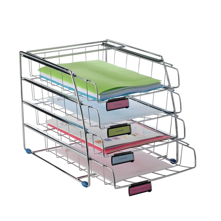 Alba Plastic File Organizer