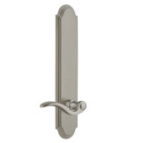 Grandeur Arc Tall Plate Privacy with Bellagio Lever