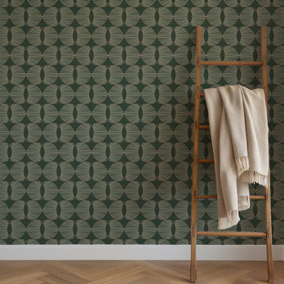 Paume - Papier peint Evergreen par Julianne Taylor Style