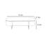 Modern fashion simple living room coffee table