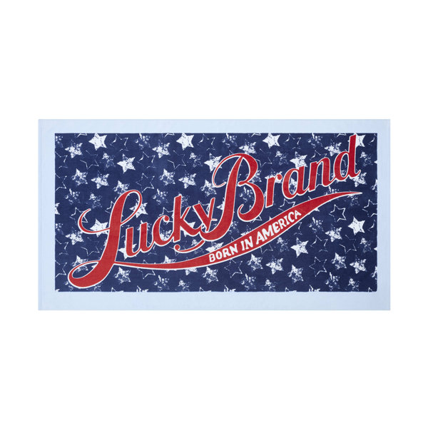 Lucky Brand Cotton Beach Towel