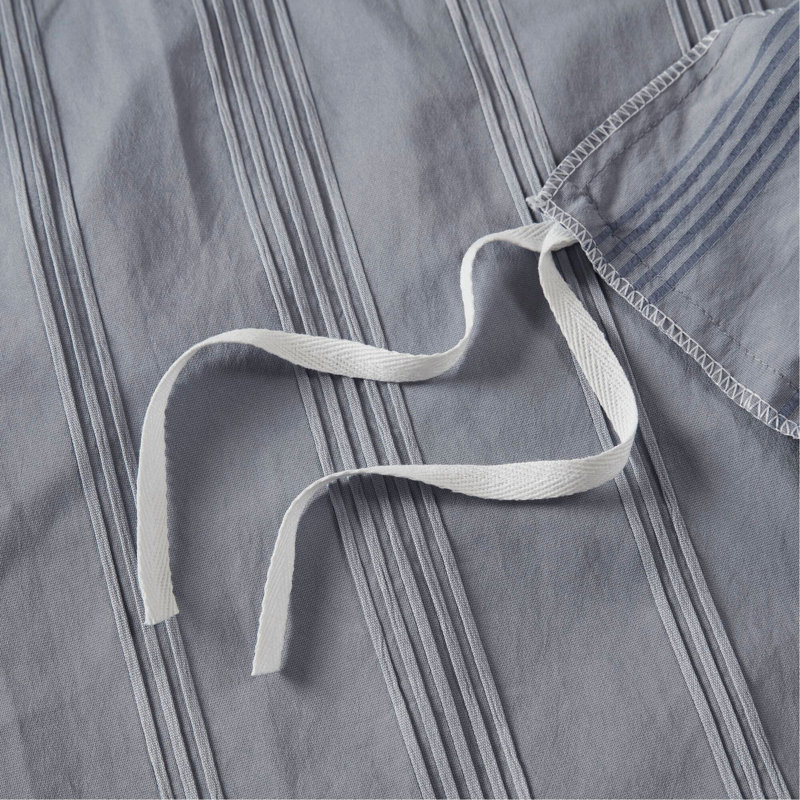 Ensemble de housse de couette 2 pièces, Gris