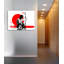 Cortesi Home «Trash Polka- Femelle Samurai» par Nicklas Gustafsson, art mural sur toile-16008008