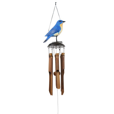 Carillon en bambou Bluebird Family