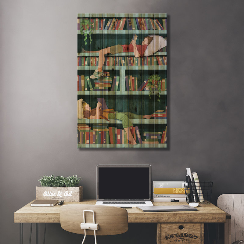 Bibliothèque Wonder, H 26 po x l 18 po x P 1,5 po