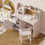 Ensemble de bureau 41,5 "avec bureau inclinable et chaise pour enfants-1014668987