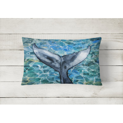  Whale Tail Lumbar Pillow