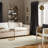 Town & Country Luxe Remin Abstract Line Art Handcrafted Area Rug Beige/Blue-99316411