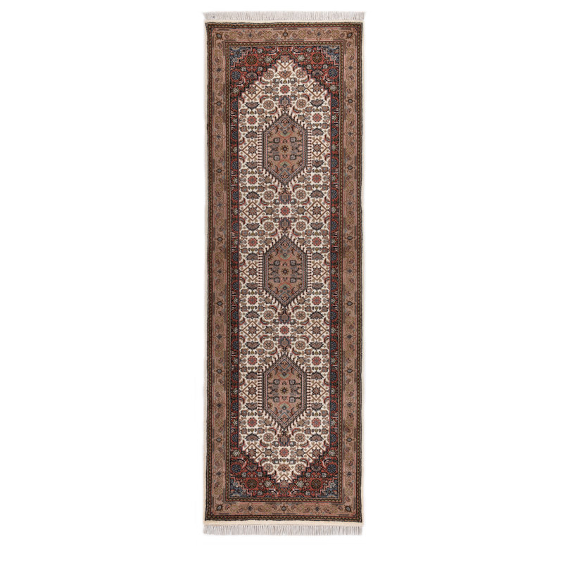 Mcknight Hand Woven Wool Beige Indoor Rug, Runner 80 x 200cm