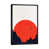 Black Floater Framed