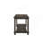 eathered Gray Finish Counter Height Dining Table