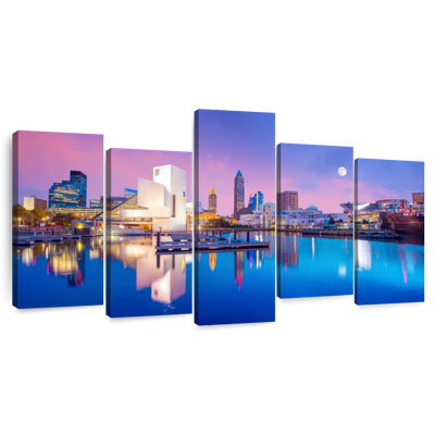 'Downtown Cleveland Skyline