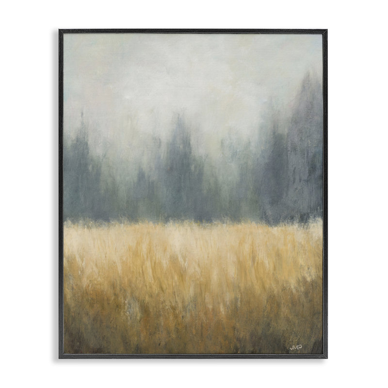 Giclée encadrée par Forest Forest, paysage par Julia Purinton, H 14 po x l 11 po, Giclée encadrée noir minuit