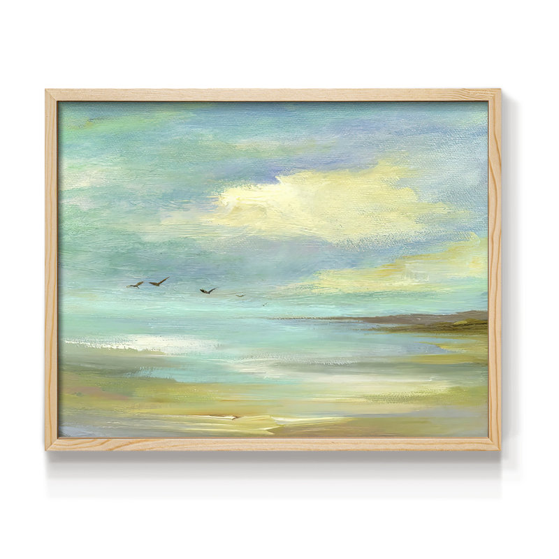 Drifting -Framed Print - Restickable, Naturel, H 22 po x l 28 po
