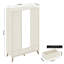 Abby 3 Door 2 Drawer Wardrobe With Mirror-117226795