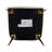 19.7'' H Velvet Upholstered Side Chair