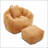 Giant Bean Bag Chair, Oversized Faux Fur Shell-Shaped Sofa For Adults And Kids, Comfortable And Stylish Lounge Furniture For Gaming And Reading-330211724