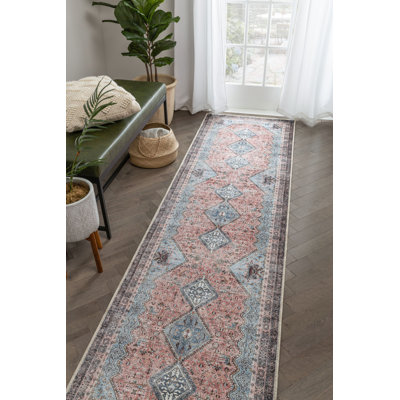 Eustice Washable Oriental Indoor Rug