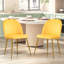Chaise d'appoint empilable en velours-475249282