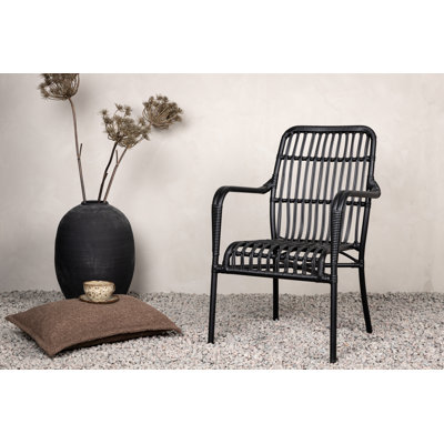 Rizal Loungechair Alumnium - Black /