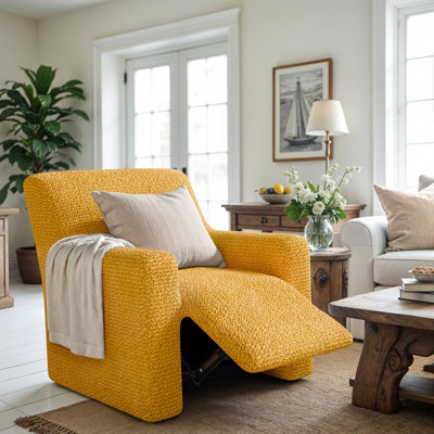 Stretchy Slipcover For Recliner Chair Cover - Easy To Clean & Durable - Comfort Collection