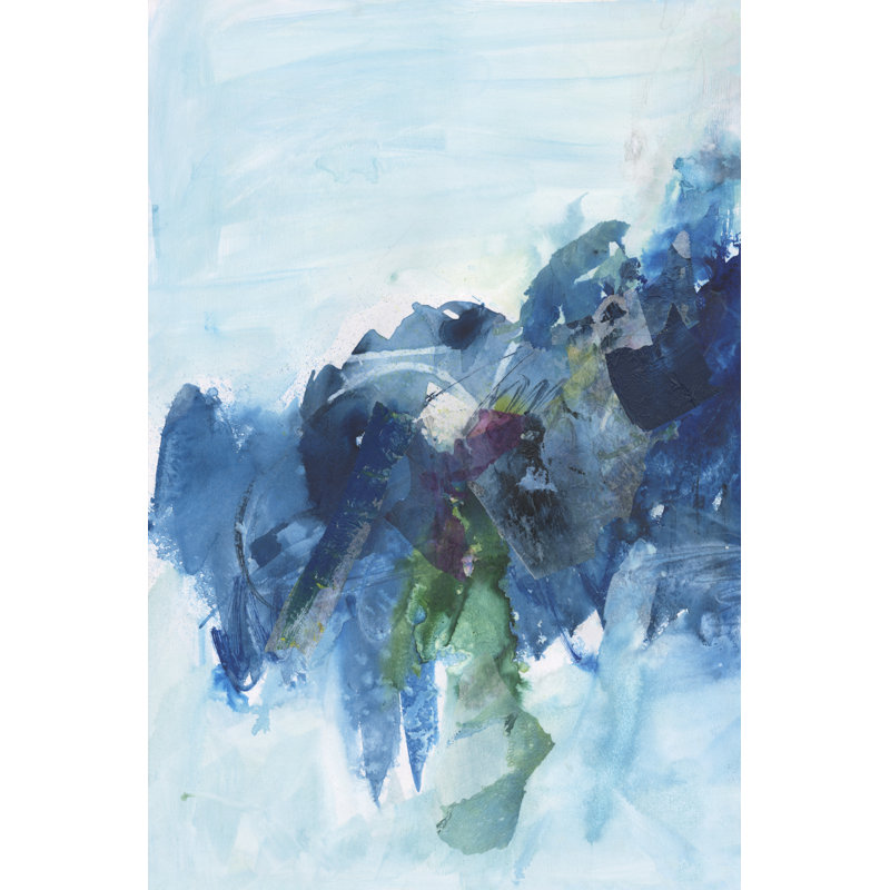 Skyward Bound I by Joyce Combs - Painting on Canvas, Black Floater Framed, 76cm H x 51cm W