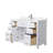 Beckett 48" Freestanding Single Bathroom Vanity with Cultured Marble Top-61870907-61870909-61870911