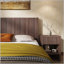 Tête de lit en bois, tête de lit large en bois seulement, têtes de lit de style campagne moderne, panneau cannelé mural, têtes de lit à oreilles Boho-161763323-161763326
