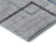 Premium Machine Washable Prisco Gray Rug