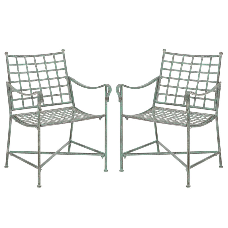 Ensemble de chaises longues 2 Josefien, Antique Dark Green
