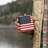 American Flag Flask